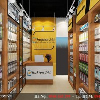 Thiết kế shop phụ kiện điện thoại 24h - Anh Huy